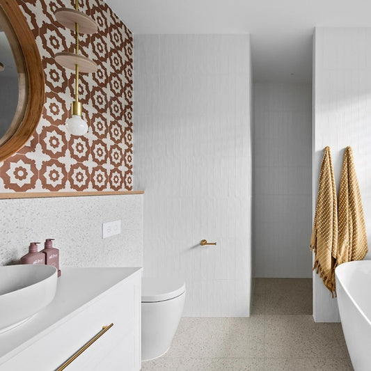 The Top 10 Patterned (Encaustic) Tiles to add Colour & Style to your Bathroom